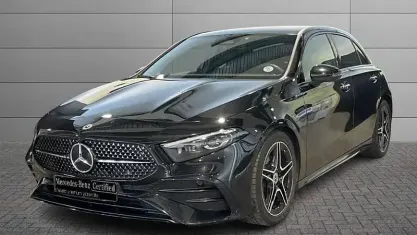 Usata Mercedes A200 Advanced Plus 150 CV (110 kW) 2023 Vernice nero cosmo Berlina