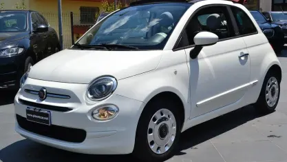 Usata Fiat 500C Pop 95 CV (69 kW) 2016 Bianco Cabrio