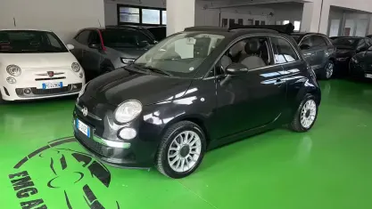 Usata Fiat 500C Lounge 69 CV (50 kW) 2013 Nero Cabrio