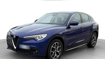 Usata Alfa Romeo Stelvio Ti 210 CV (154 kW) 2021 Blu SUV