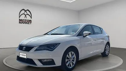 Usata Seat Leon Style 131 CV (96 kW) 2020 Bianco Berlina