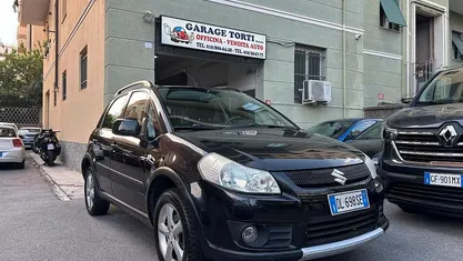 Usata Suzuki SX4 107 CV (78 kW) 2008 Nero Station wagon