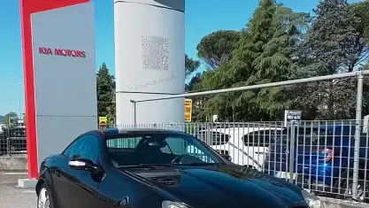 Usata Mercedes SLK200 163 CV (119 kW) 2004 Nero Cabrio