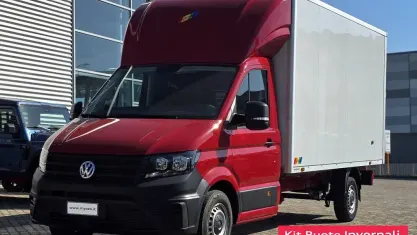 Nuova VW Crafter Business 140 CV (102 kW) 2025 Rosso ciliegia Furgone