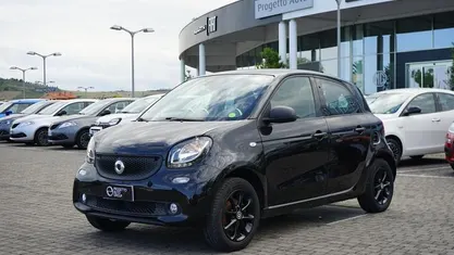 Usata Smart ForFour Passion 71 CV (52 kW) 2018 Nero Utilitaria
