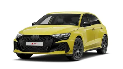 Giallo pitone metallizzato Nuova 2025 Audi RS3 Ambiente Tre volumi | 72.900 € (Buon prezzo)