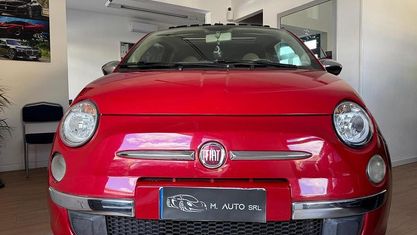 Usata Fiat 500 75 CV (55 kW) 2010 Rosso Berlina