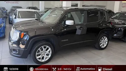 Usata Jeep Renegade Limited 140 CV (102 kW) 2018 Nero SUV