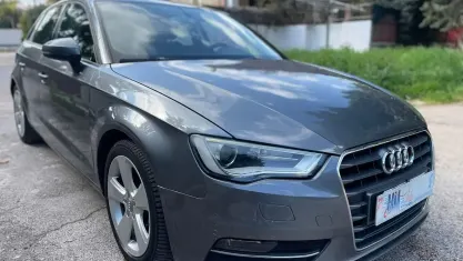 Usata Audi A3 Ambition 105 CV (77 kW) 2013 Grigio Berlina