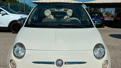 Usata Fiat 500C Lounge 69 CV (50 kW) 2012 Bianco Cabrio