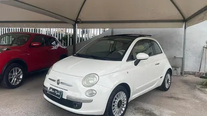Bianco Usata 2009 Fiat 500 Lounge Tre volumi | 5300 € (Buon prezzo)
