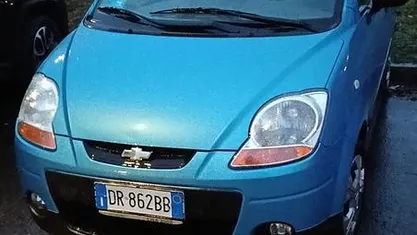 Usata Chevrolet Matiz 51 CV (37 kW) 2008 Blu Utilitaria
