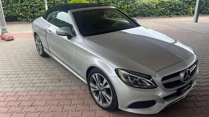Argento Usata 2017 Mercedes C180 Cabrio | 24.500 € (Ottimo prezzo)
