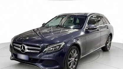 Grigio Usata 2015 Mercedes C220 Station wagon | 13.700 € (Buon prezzo)