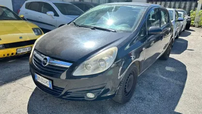 Usata Opel Corsa Enjoy 80 CV (58 kW) 2008 Nero Utilitaria