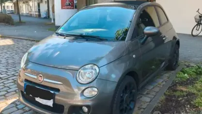 Usata Fiat 500 Sport 69 CV (50 kW) 2013 Grigio Cabrio