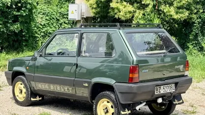 Usata Fiat Panda 4x4 50 CV (36 kW) 1991 Verde Utilitaria