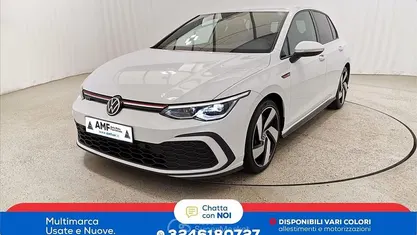 Usata VW Golf VIII GTI 245 CV (180 kW) 2021 Bianco Berlina