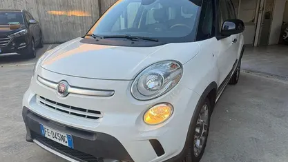 Bianco Usata 2016 Fiat 500L Trekking Monovolume | 9600 € (Buon prezzo)