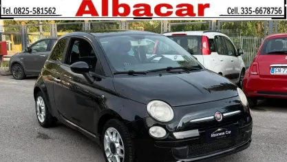Usata Fiat 500 Sport 75 CV (55 kW) 2009 Nero Cabrio