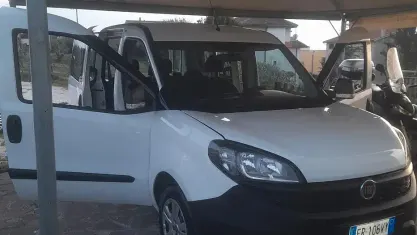 Usata Fiat Doblò S 95 CV (69 kW) 2019 Bianco Monovolume