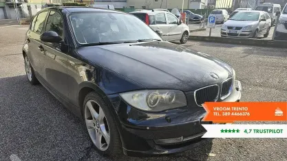 Usata BMW 120 177 CV (130 kW) 2007 Nero Utilitaria