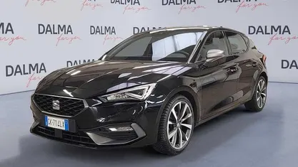 Usata Seat Leon FR 150 CV (110 kW) 2022 Nero Berlina