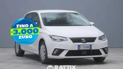 Usata Seat Ibiza Style 90 CV (66 kW) 2019 Bianco Utilitaria