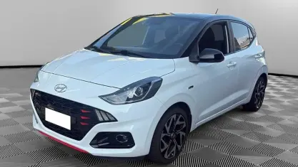 Usata Hyundai i10 N Line 101 CV (74 kW) 2021 Bianco Utilitaria