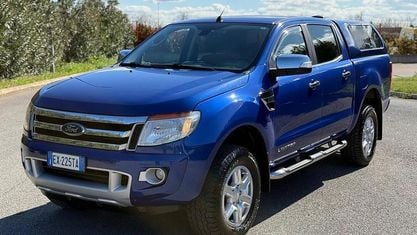 Gebraucht Ford Ranger Limited 150 PS (110 kW) 2014 Blau Pickup