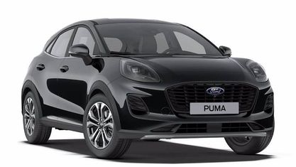 Nieuw Ford Puma Titanium 125 PK (91 kW) 2026 Zwart SUV