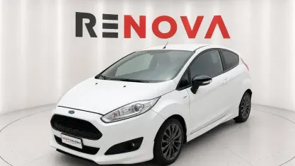 Usata Ford Fiesta ST-Line 101 CV (74 kW) 2016 Bianco Utilitaria