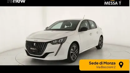 Usata Peugeot 208 Active 75 CV (55 kW) 2023 Bianco Utilitaria