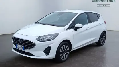 Usata Ford Fiesta Titanium 75 CV (55 kW) 2023 Bianco Utilitaria