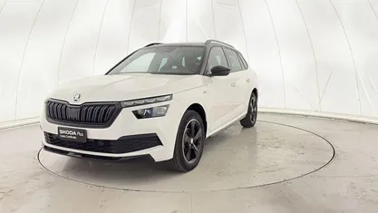 Usata Skoda Kamiq Monte Carlo 110 CV (80 kW) 2023 Bianca tetto nero SUV