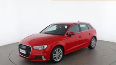 Rosso Usata 2016 Audi A3 Sport Tre volumi | 17.399 € (Buon prezzo)