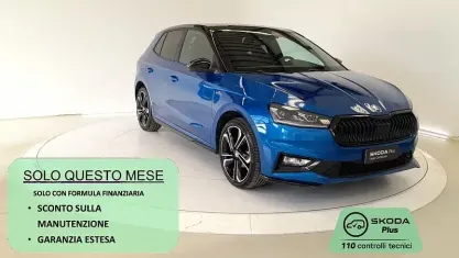 Usata Skoda Fabia Monte Carlo 95 CV (69 kW) 2023 Blu Utilitaria