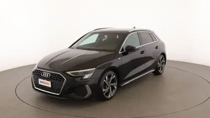 Usata Audi A3 Sportback e-tron S-Line 150 CV (110 kW) 2021 Nero Utilitaria