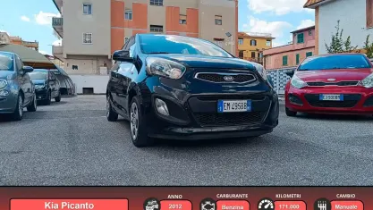 Usata Kia Picanto 69 CV (50 kW) 2012 Nero Utilitaria