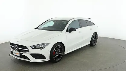 Bianco Usata 2022 Mercedes CLA200 Shooting Brake AMG line Station wagon | 29.899 € (Buon prezzo)