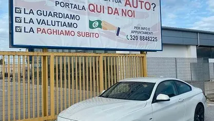 Usata BMW 420 Luxury Line 190 CV (139 kW) 2015 Bianco Coupé