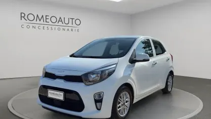 Usata Kia Picanto Comfort 65 CV (47 kW) 2022 Bianco Utilitaria