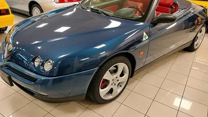 Usata Alfa Romeo Spider 150 CV (110 kW) 1997 Blu met. Cabrio