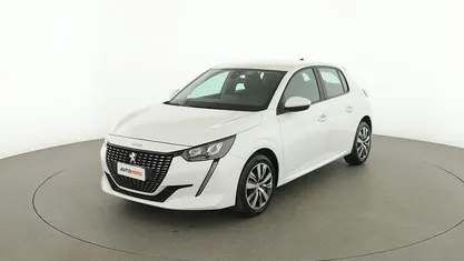Usata Peugeot 208 Active 102 CV (75 kW) 2020 Bianco Utilitaria