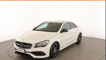 Usata Mercedes CLA200 Premium 136 CV (100 kW) 2017 Bianco Coupé