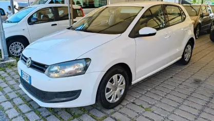 Usata VW Polo Trendline 75 CV (55 kW) 2012 Bianco Utilitaria