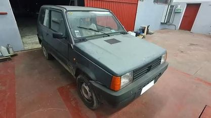 Usata Fiat Panda 4x4 50 CV (36 kW) 1990 Verde Utilitaria