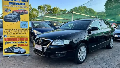 Usata VW Passat 105 CV (77 kW) 2008 Nero Station wagon