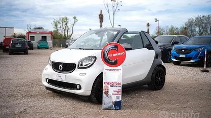 Bianco Usata 2016 Smart ForTwo Cabrio Prime Cabrio | 13.500 € (Buon prezzo)