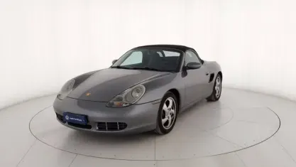 Usata Porsche Boxster 252 CV (185 kW) 2001 Grigio metallizzato Cabrio